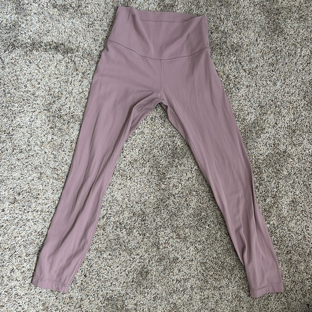 lululemon align 25in light pink